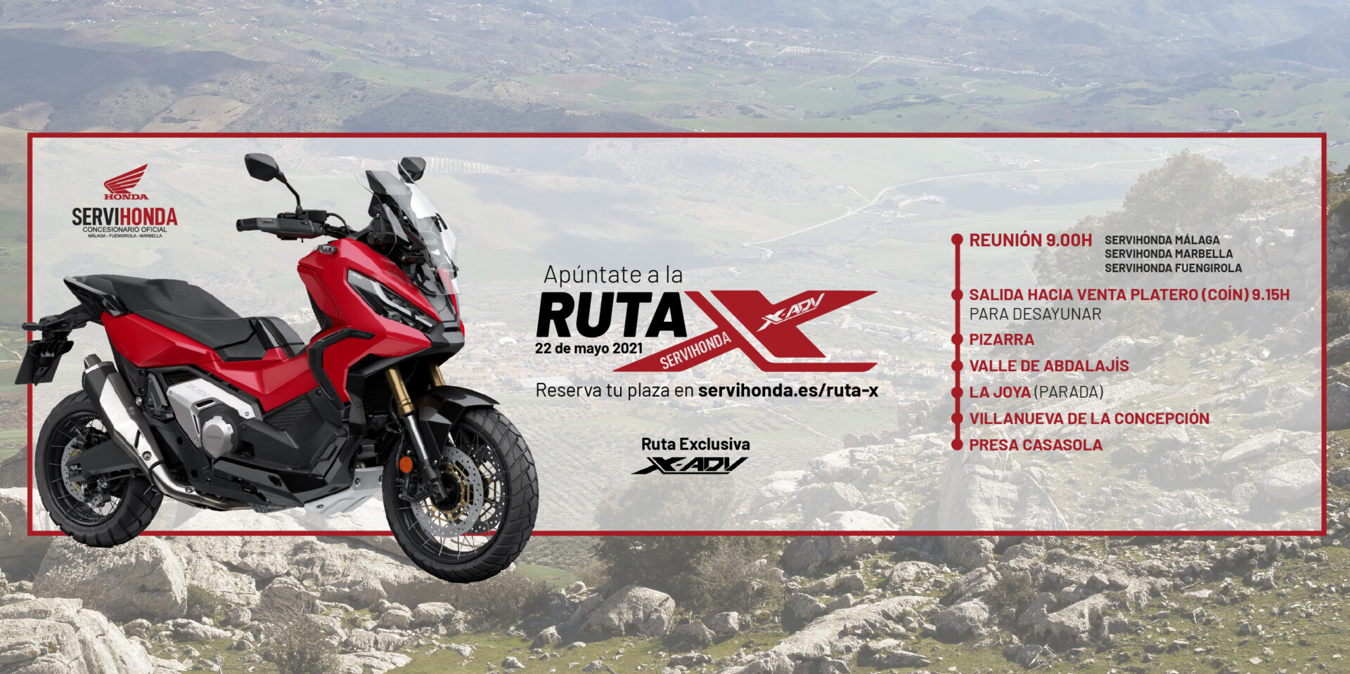 RUTA X | X-ADV SERVIHONDA