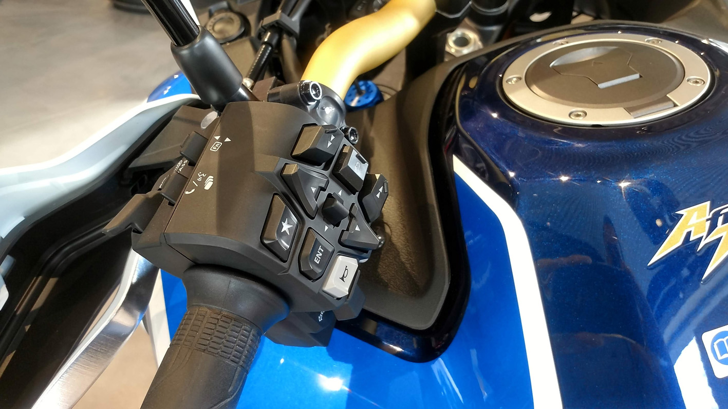 Cambio Automático DCT Honda África Twin Adventure Sports.