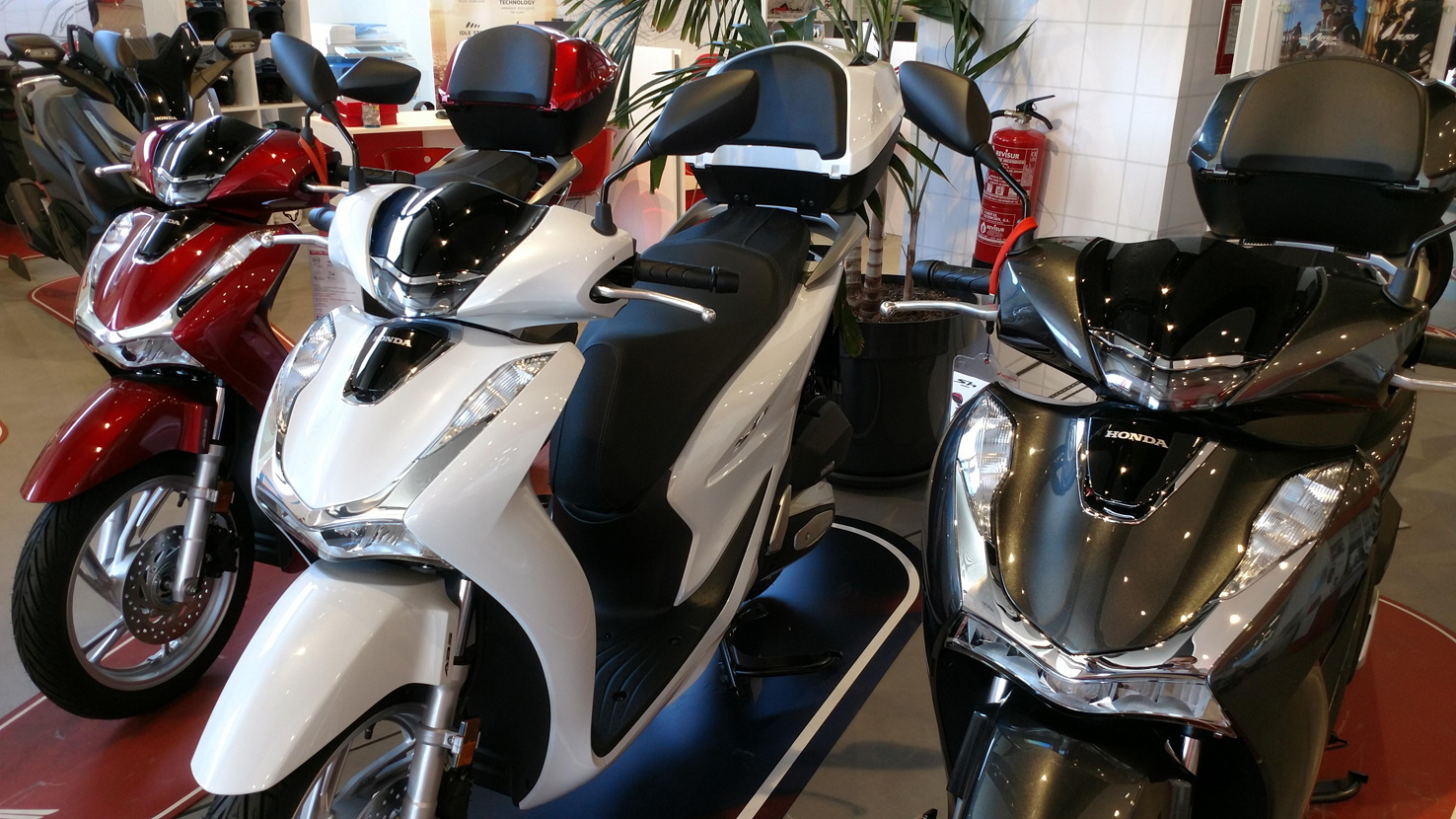 New Honda SH125i at Servihonda.