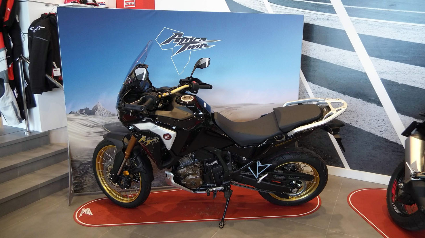 Honda África Twin con cambio automático DCT.